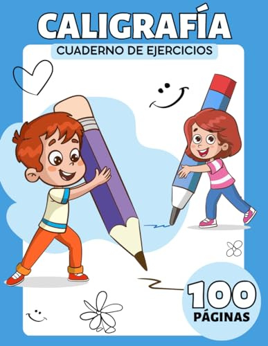 Cuaderno de Práctica de Caligrafía y Escritura Fácil para Niños Pequeños y Niños: Este cuaderno es un fantástico entrenador de agarre de bolígrafo, ... así como ejercicios de escritura de números