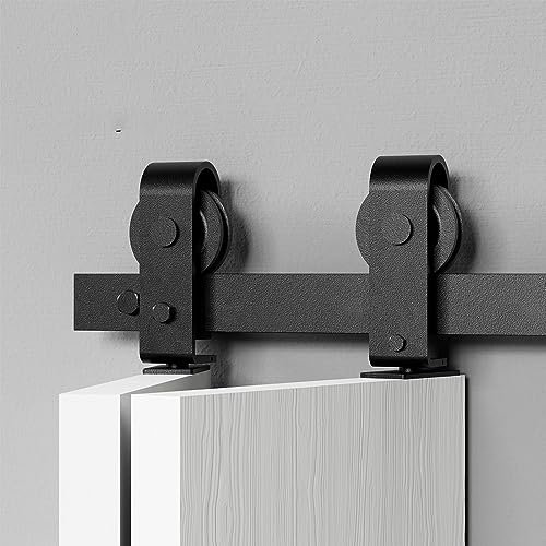 Kit hardware per porta scorrevole con binario per 2 ante dell'armadio, 250 cm