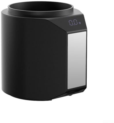 Bilancia da caffè per uso domestico con misurino integrato Bilancia elettronica con doppia unità di peso e volume, display a LED e cuscinetto in silicone antiscivolo per stabilità