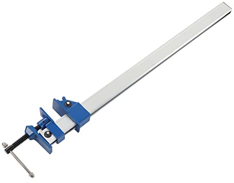 Ausla 24 Inch Bar F Clamp Woodworking Clamp 520mm Adjustable Aluminum Alloy with Multi Plate Clutch Design for Woodworking Metalworking Professionals