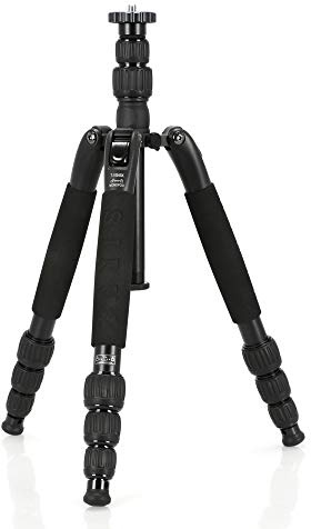 Sirui T-1004S T-S Series Aluminum Travel Tripod / Monopod, 26.4 lb Capacity, Black