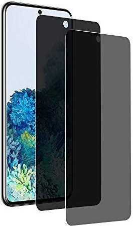 MoEvn Gehärtetes glas Anti-Spy für Galaxy S20 Plus Sichtschutz Gehärtetes glas, [2 Stück] 3D Full Screen Privatsphäre Schutzfolie 9H Gehärtetem Gehärtetes Folie Sichtschutz für Samsung Galaxy S20 Plus