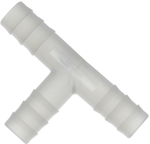 Fittingteile - T-Schlauchverbinder aus Kunststoff PVDF für Lebensmittel bis 10 bar (Für Schlauch Ø innen: 10 mm)