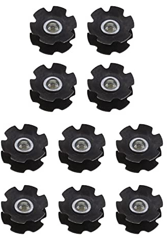 Fahrrad Headset Sternmutter Fit für 28,6 mm (1-1/8 Zoll) Vordergabel Mountainbike Rennrad Hybrid Fahrrad Fahrradkomponenten Teile 10 Stück
