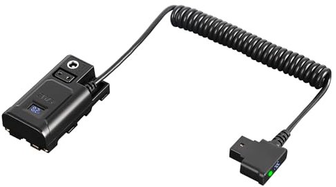 ZITAY D-Tap NP-F Dummy Akku Netzteil Dummy Battery für Sony NP-F550 NP-F750 NP-F770 NP-F970 Atomos Ninja Shinobi SmallHD Monitor