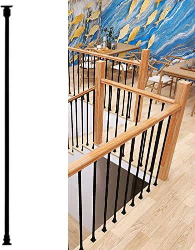 LILANAI Garde Corps Exterieur 1 2 4 6 8 Pack Couloir Grenier Barreaux De Balustres, 37,4 Pouces De Hauteur Rampe D'escalier Colonne De Balustre De Pont, pour La Maison Commercial