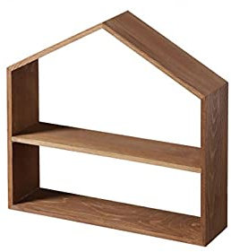 LUCBEI Kuchenständer ServierStänder Kleines Haus Kuchen Stand Holz Dessert Tisch Retro Gebäck Display Dekoration Requisiten Cupcake Tischladen Jubiläumsfeier Tortenständer (Size : A)