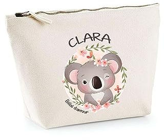 Trousse Clara Bébé d Amour Koala | Pochette Enfant Mignonne Toilette Maquillage Idée Cadeau pour Jeune