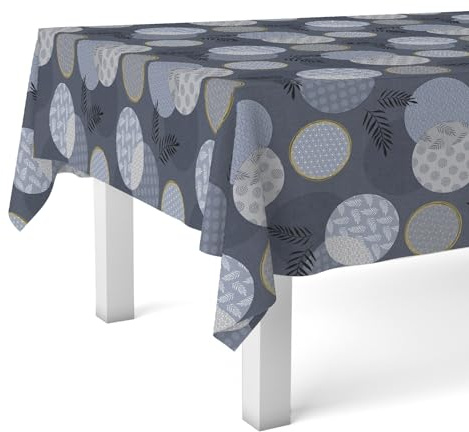Martina Home Mantel Hule Lens Azul 100X140 CM