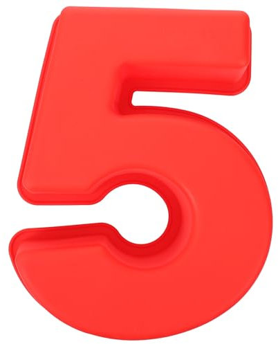 Numero 5 Per Torta in Silicone Set Di Da Forno Utensili Da Cucina Per Uso Quotidiano
