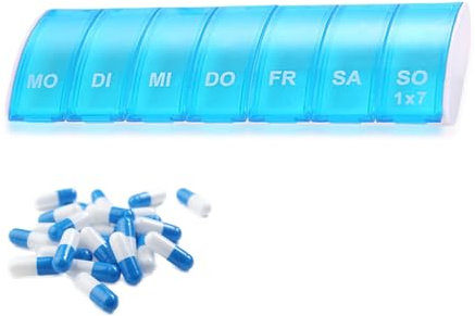 Pilulier 7 jours, petite boîte à médicaments 7 jours, boîte à pilules 7 jours, boîte à comprimés en ABS, organisateur de 7 jours, distributeur de comprimés de voyage, boîte à pilules pour médicaments,