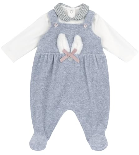 Chicco, Completo Maglietta e Salopette, Abbigliamento Bambino e Bambina 0-24 Mesi, Designed in Italy