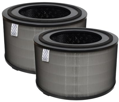 PUREBURG FY4200/30 Ersatz-Filter kompatibel mit Philips die 4200 Serie AC4220 und AC4221 Luftreiniger,1er-Pack (2 Stück) H13 HEPA Aktivkohle