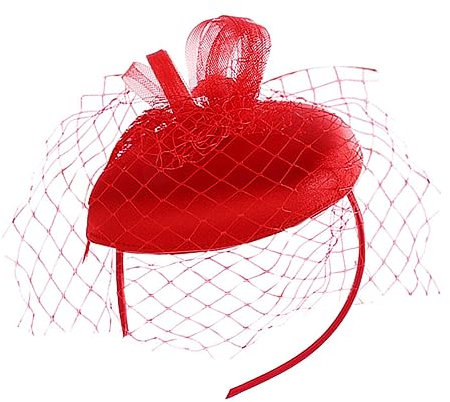 COLLBATH Hut Hochzeit Fascinator-Haarspange Mesh-Haarband Kopfschmuck Für Bankette Teepartys Abschlussbälle