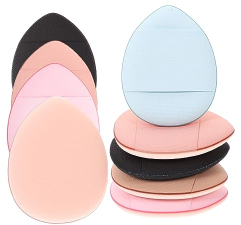 VICASKY 25 Stücke Make Up Schwämme für Foundation und Concealer Kleiner Finger Make Up Weiche Puderquaste für Gesicht für Täglichen Gebrauch