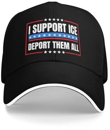 Basebollkeps I Support Ice unisex denim snapback-keps fashionabla träningskeps för födelsedag vardaglig utomhus