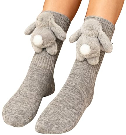 Sockor Med Djur Mönster För Kvinnor Bomullsstrumpor För Vinter Användning