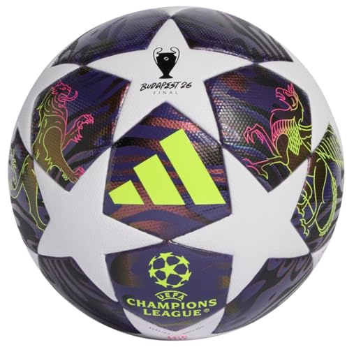 adidas UEFA Champions League Final J350 Replica Ball JX9098, Unisex Footballs, Multicolour, Size 4
