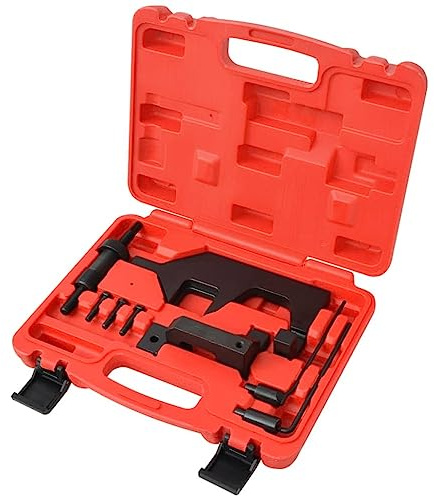 LoogCape BMW Mini N13 N18 Engine Adjustment Tool Set 8 Pcs Including Case, Durable Car Tool for Maintenance, Repair and Installation on Petrol Engines in Garage and Workshop