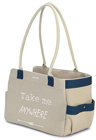 Beeztees K&Bz Transporttasche Flore Beige, 40 x 20 x 28 cm, 2000 g