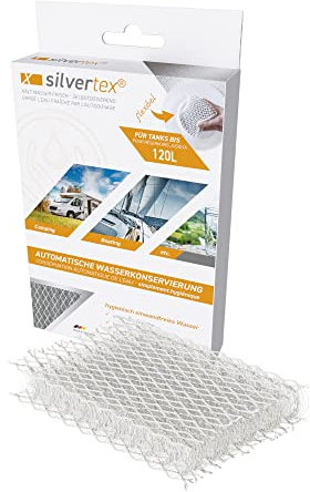 WM aquatec Silvertex zur automatischen Wasserkonservierung in Wohnmobil, Caravan und Boot (für Tanks bis 120 Liter)