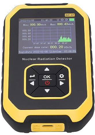 Contador Geiger, Detector de Monitoreo en Tiempo Real de Rayos X β γ, con 3 Modos para Radiación Industrial, Alimentos Y Metales