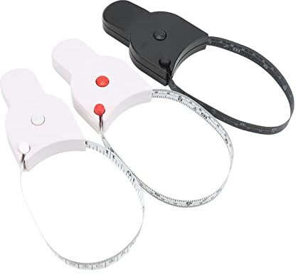 Automatic Telescopic Tape Measure Measuring Tape for Body 3pcs Body Measuring Tape Double Side Centimeter Inch Clear Marks Ergonomic Retractable Automatic Telescopic Tape Measure