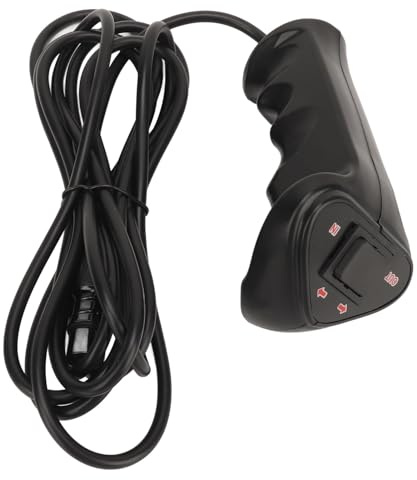 Warn Winden-Fernbedienung, 250 A, 12 V–24 V, Kabelgebunden, Manuelles Handfernbedienungs-Set, Windensteuerung, Wetterfest, für LKWs, Aufzüge, Hubtore, Fahrzeugmontierte Kräne