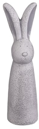 gartendekoparadies.de Hasen Figuren, Steinfiguren, Ostern, Dekorative Skulpturen, frostbeständig für Außenbereich (Hase 50 cm)