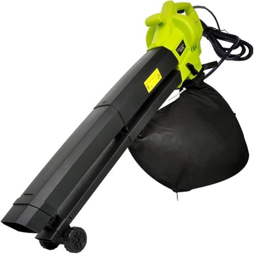 20V Cordless Leaf Blower/Vacuum Cleaner/Shredder, Multi-Function Durable Electric Garden Leaf Blower, Leaves Collector, with 40L Collection Bag and 30 Meters Long Power Cord, for Yard, Lawn, Garden