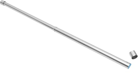 DECHOUS Asta 48-80cm in Regolabile Armadio e Acciaio Inossidabile Leggera Barra Appendiabiti Resistente per Casa e Guardaroba
