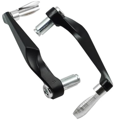 Protector Freno Moto Paramanos Motocicleta aleación Aluminio Protectores Manillar 2 Piezas Protector Manos Universal para para Compatible con