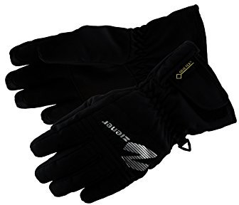 Ziener Kinder IsISPp 16-1245 GTX Handschuhe, Black/Black, 4