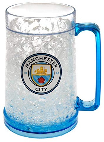 Manchester City F.C. Plastic Freezer Tankard Official Merchandise