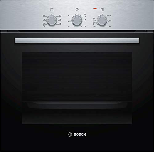 Bosch - Forno Elettrico da Incasso Serie 2 HBF031BR0 Capacità 66 L Multifunzione Ventilato Colore Acciaio Inox