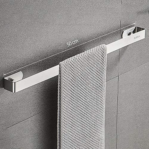 QHQH Handtuchhalter Badezimmer Selbstklebend Handtuchstange Towel Bar Wandhalterung Ohne Bohren Edelstahl 304 Badetuchhalter für Küche und Badzimmer (30cm/40cm/50cm)