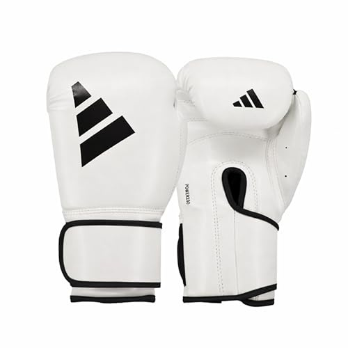 Adidas | Hybrid 100 boxningshandskar för män, kvinnor och barn | PU-träningshandskar på mellannivå | perfekt för fitnesskurser, boxningsväskträning och sparring