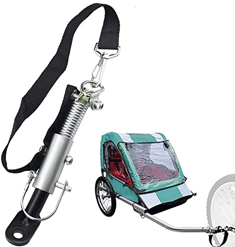 Favengo Enganche del Remolque Tira del Remolque Tractor para Bicicletas Acoplador para Remolque de Bicicleta Universal para Carro Bicicleta Niños Cochecitos Carritos para Mascota, Fácil Instalación