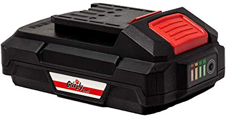 Grizzly Tools Ersatzakku 20V, 2,0 Ah, passend Akku-Laubbläser ALB 2020