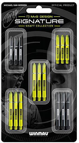 WINMAU Collection Tiges de fléchettes Signature MvG Design