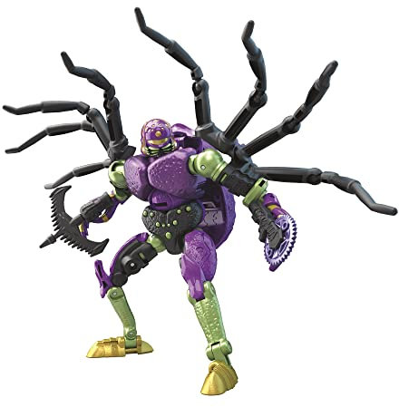Transformers Toys Generations Legacy Deluxe Predacon Tarantulas Action Figure - 8 and Up, 5.5-inch, Multicolour (F3032)