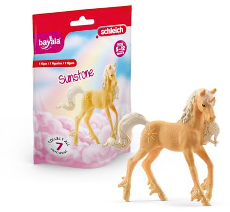 SCHLEICH 70776 Sammeleinhorn Sonnenstein (Special), ab 5 Jahren, BAYALA - Spielfigur, 16 x 12 x 3 cm