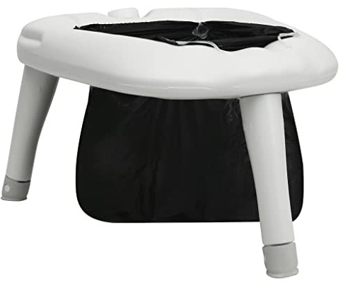 vidaXL Campingtoilette mit Beuteln Faltbar Klappbar Mobil Reise Klo Outdoor WC Klapptoilette Toilette Festival Wohnwagen 200kg 48x36x28cm