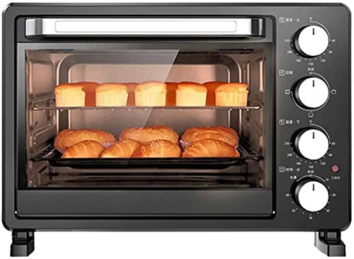 RKYRRKI Horno Solo Horno De Microondas En Silver Tact Horno Individual Eléctrico Integrado - Cocina De Horno Halógeno De Convección Premium De Acero Inoxidable Ideal para Asar, Hornear Útil