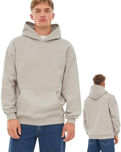 Johnny Urban Hoodie Damen & Herren Oversize - Cody - Basic Kapuzenpullover mit Oversized Fit - Pullover Sweatshirt mit Kapuze & Schwerem Stoff - Einfarbig