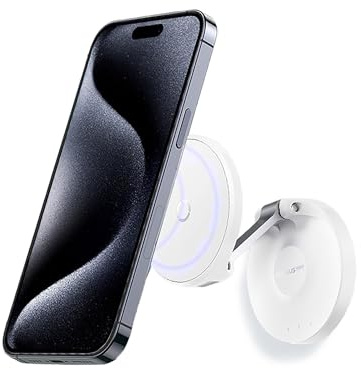 Baseus MagPro Series Magnetischer Handyhalter Auto, 180° Verstellbare Magnetische Handyhalterung Halterung, Mehrzweck Faltbarer Handyständer für iPhone 15 Pro Max, Samsung S24 Ultra & Mehr