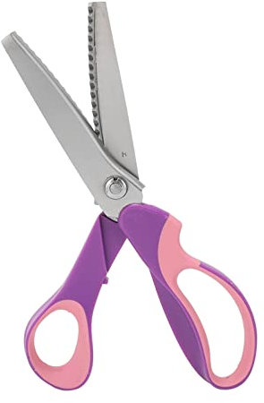 Double-Curved Embroidery Scissors, Forged Embroidery Scissors, Forged Embroidery Scissors with Curved Tip for Sewing, Stitching, Crafts, & More