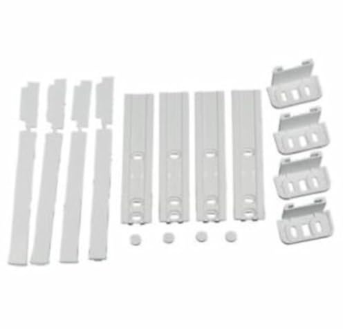 SOS Accessoire Ensemble glissières de porte pour Réfrigérateur, congélateur 481231019131, C00312150 AEG, ARISTON HOTPOINT, ARTHUR MARTIN ELECTROLUX, B