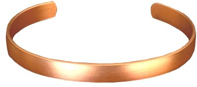 Kerdynelle Bracelet en cuivre massif minimaliste de style tibétain