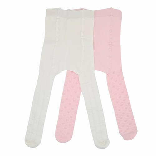 LEON D'ORO Medias para niña recién nacido medias niña algodón 6 meses 12 meses 18 meses 2 pares Made in Italy, ASS3 2 PARES, 12- 18 meses